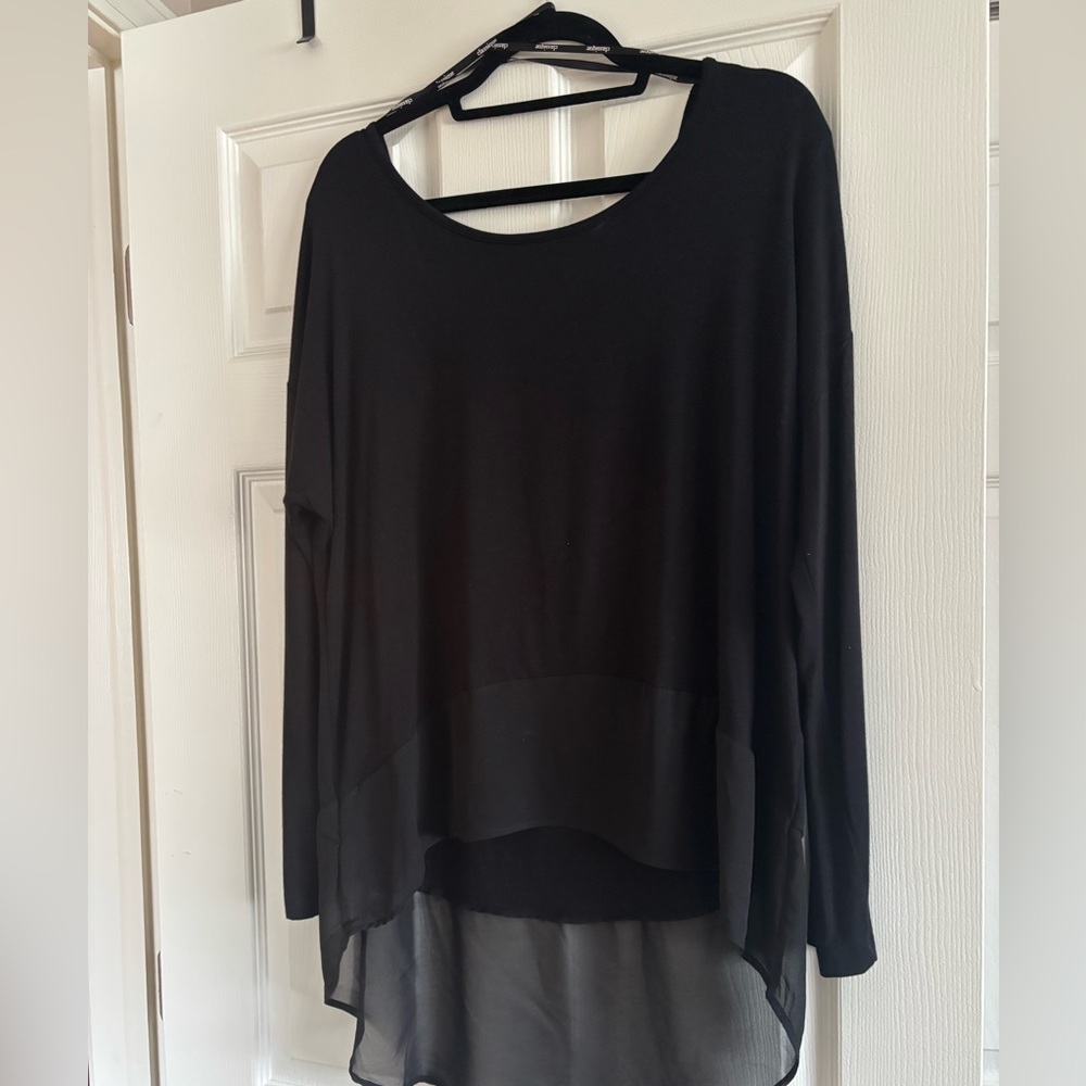 Elegant Black Women's Top